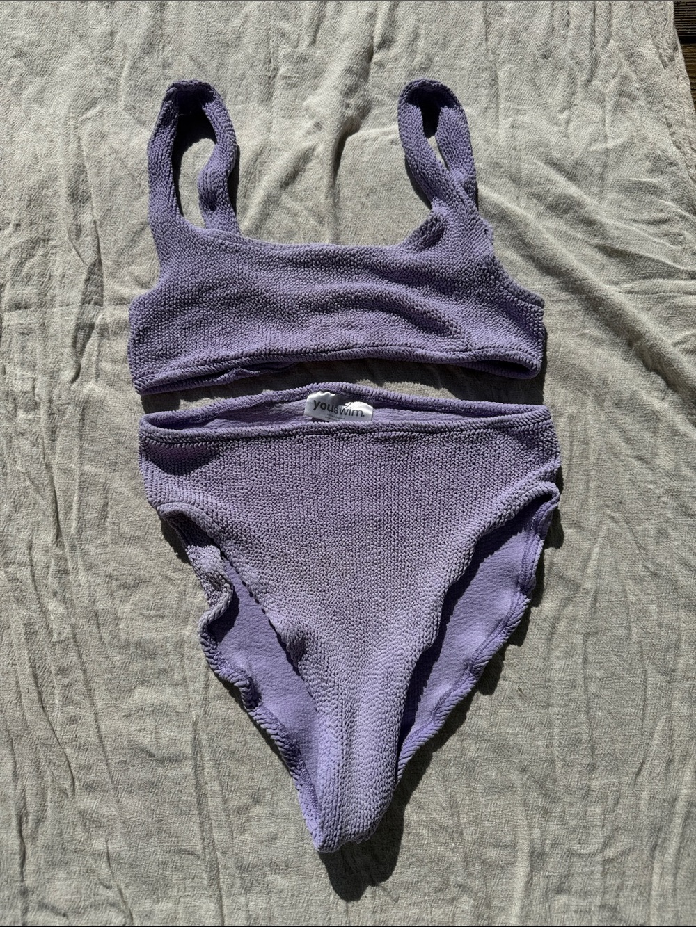 Youswim aplomb high waisted  Two-Piece Bikini in Aster